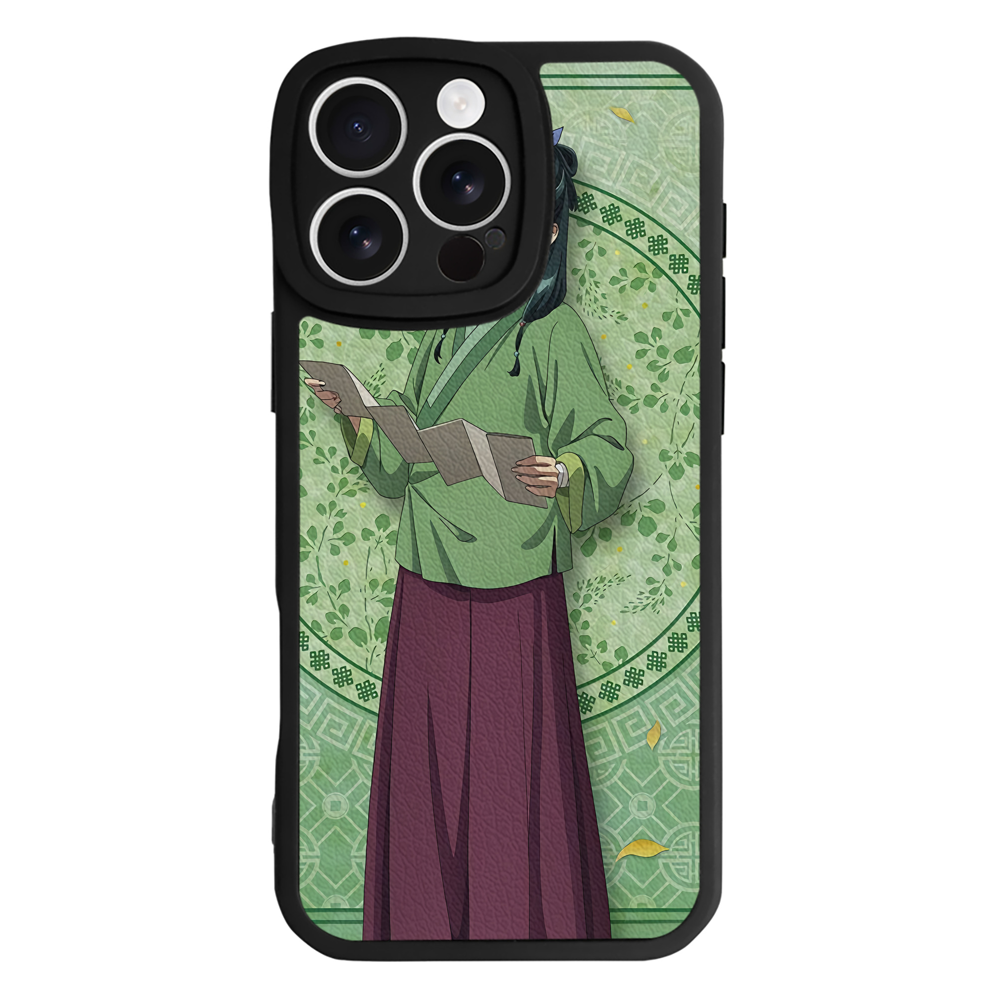 薬屋のひとりごと The Apothecary Diaries 【iPhone 16シリーズ対応】シリコンスマホケース（レザー調） 材質：シリコン